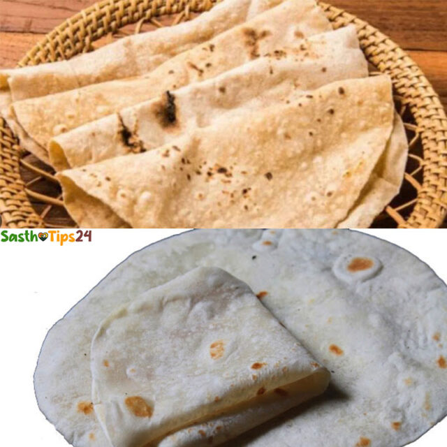 ময়দার রুটি বনাম লাল আটার রুটি