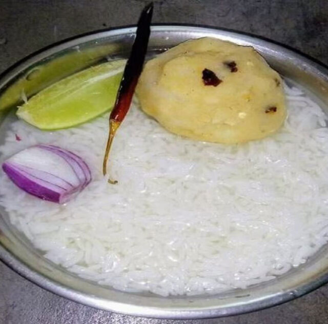 পান্তা ভাত আর আলু ভর্তার প্রেম