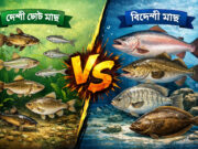 দেশি ছোট মাছ বনাম বিদেশী মাছ: পুষ্টি, স্বাদ ও স্বাস্থ্যের লড়াই দেশি ছোট মাছ বনাম বিদেশী মাছ