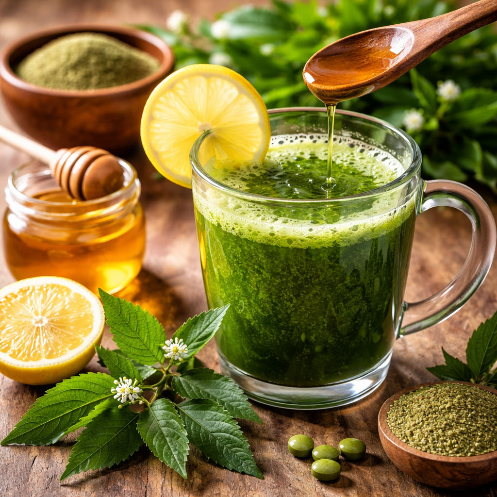 ফ্যাটি লিভারের চিকিৎসায় ভৃঙ্গরাজ লিভার ডিটক্স ড্রিঙ্ক