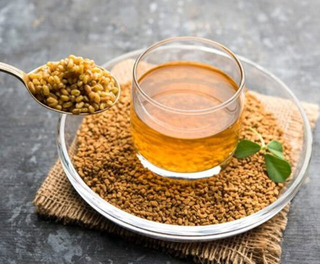 মেথি ভেজানো পানি