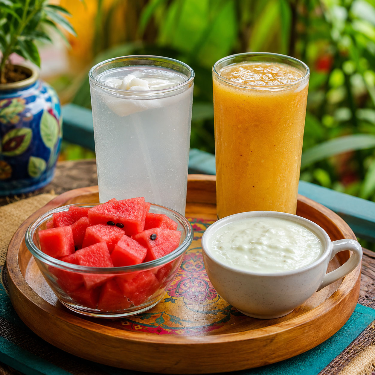 গরমে শরীর ঠান্ডা রাখার ১০টি দেশি খাবার ও পানীয়