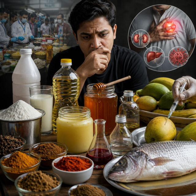 ভেজাল খাবার থেকে নিরাপদ থাকার উপায়