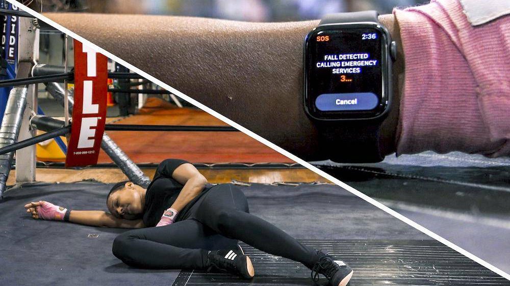 Apple Watch-এর Fall Detection (পড়ে যাওয়া শনাক্ত করা) ফিচারটি গুরুতরভাবে পড়ে যাওয়া শনাক্ত করতে পারে এবং স্বয়ংক্রিয়ভাবে জরুরি সেবায় ফোন করতে পারে।